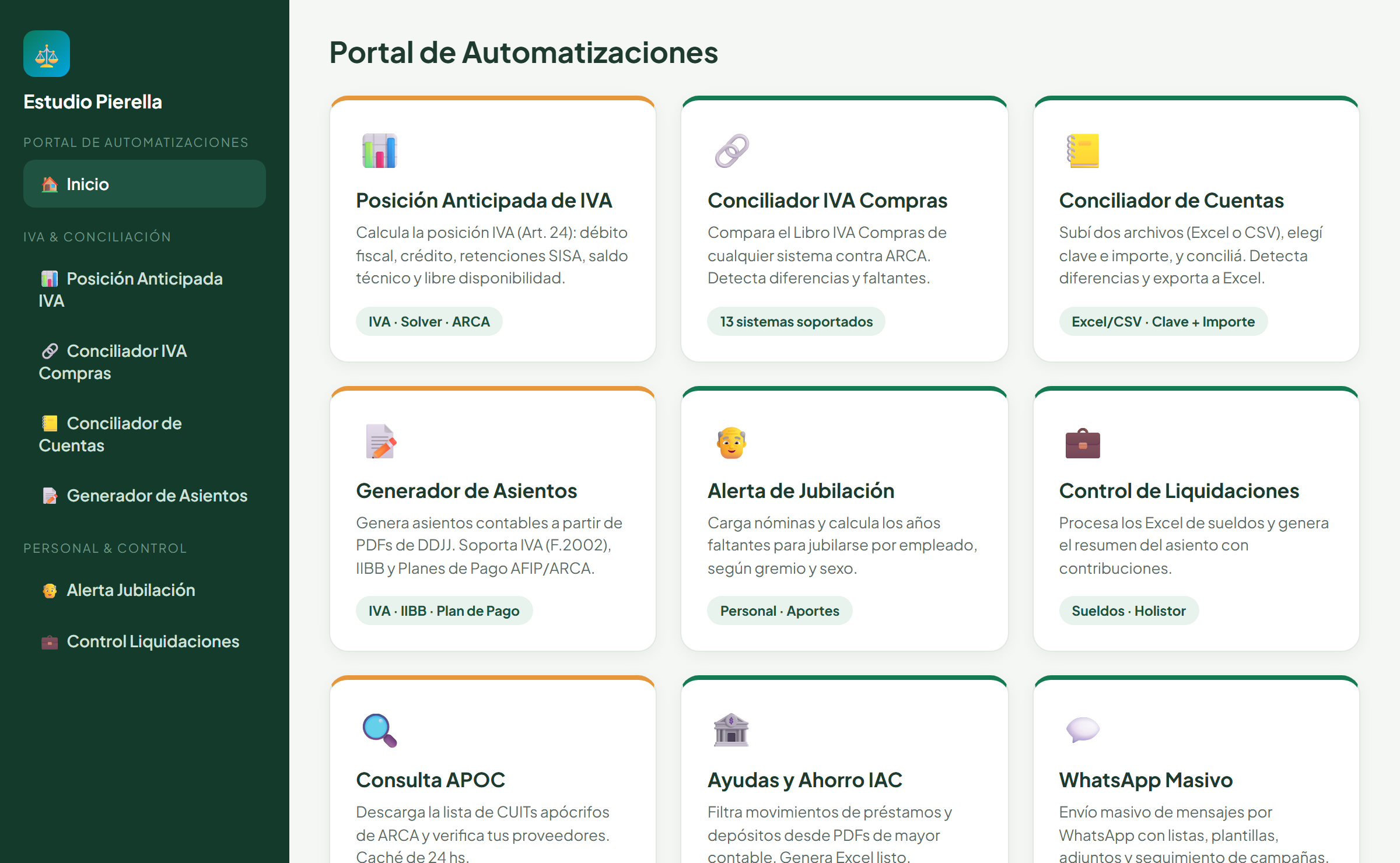 Portal de Automatizaciones